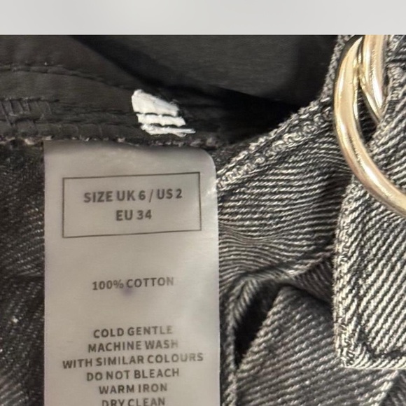 Maniere De Voir Gray Washed Cargo Pants - Picture 4 of 5